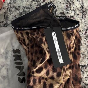 Dolce & Gabbana Animal Print Briefs